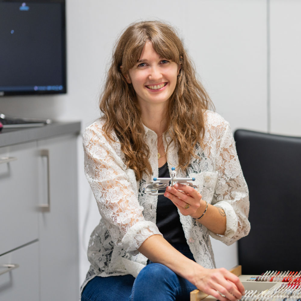 Die Mitarbeiterin Anna Lena Schmidmeir