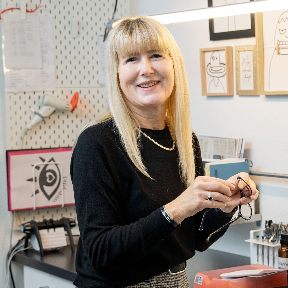 Die Mitarbeiterin Claudia Wagner